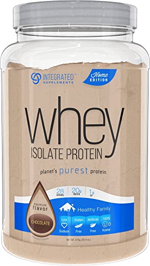 integrated supplements whey isolate protein
